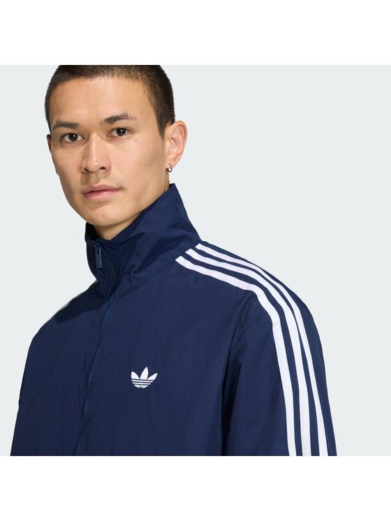 adidas adidas Džemperis ar kapuci Firebird KE1365 Tumši zils Regular Fit