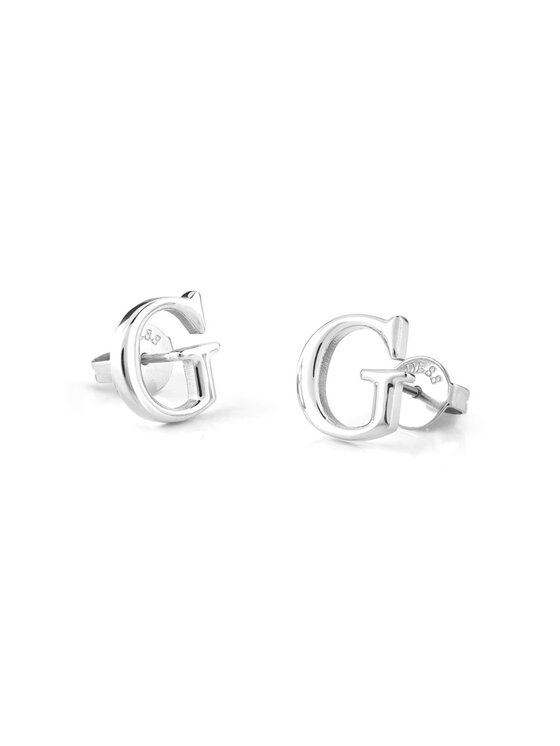 Guess Guess Naušnice JUBE02169JW Stříbrná