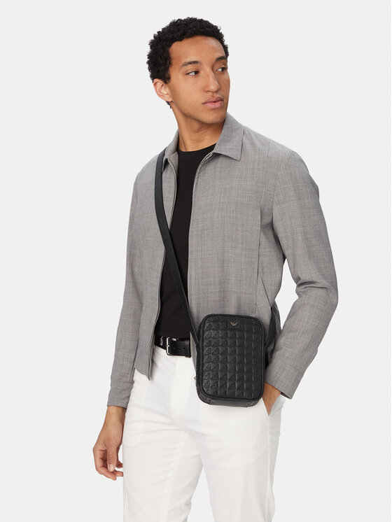 Emporio Armani Мъжка чантичка EM001737 AF14774 UC001 Черен