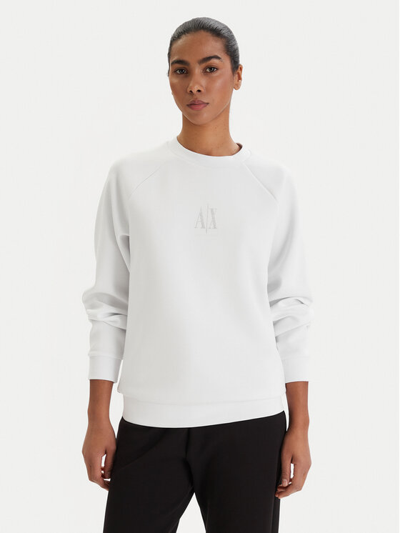 Armani Exchange Bluza XW000826 AF13397 U0002 Biały Regular Fit