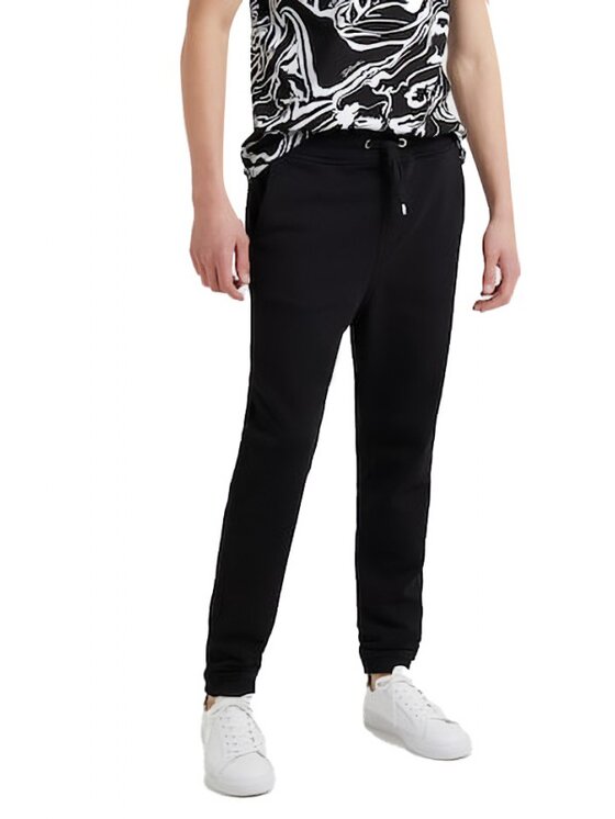 Just Cavalli Just Cavalli Teplákové kalhoty S01KA0209 N25189 Černá Regular Fit