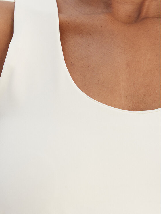 Marella Marella Top Tiglio 2615941051 Écru Slim Fit