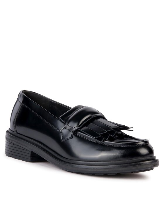 Geox Geox Loafersy D Walk Pleasure D36TGC 00038 C9999 Czarny