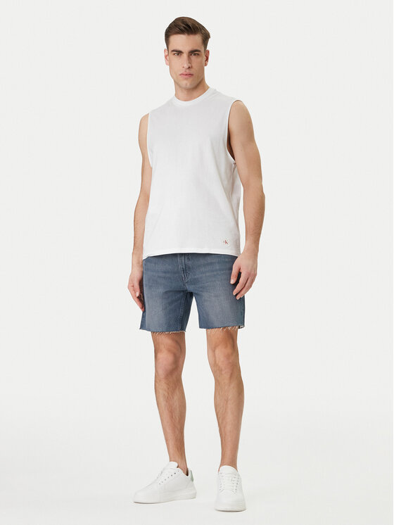Calvin Klein Jeans Calvin Klein Jeans Farmer rövidnadrág Classic LV04RF788G Szürke Regular Fit
