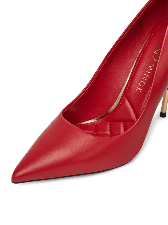 Eva Minge Eva Minge Pantofi cu toc subțire THYME-LT934-35 Roșu