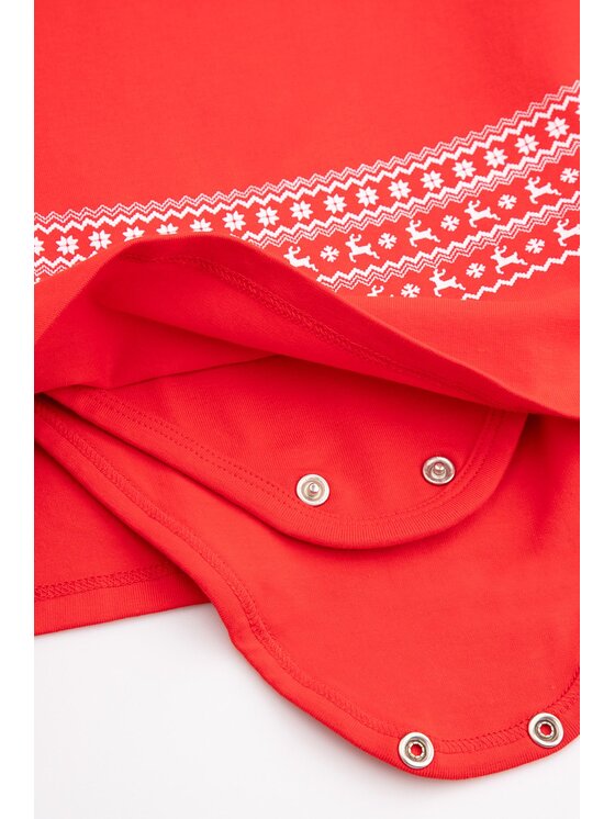 Coccodrillo Coccodrillo Body dziecięce ZC4129601MER-009 Czerwony Regular Fit