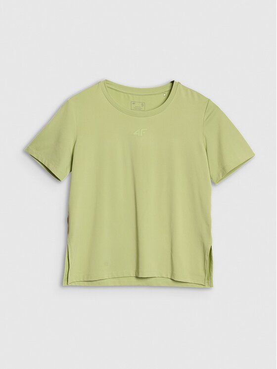 4F 4F Maglietta tecnica 4FRSS25TFTSF1236-42S Verde Oversize