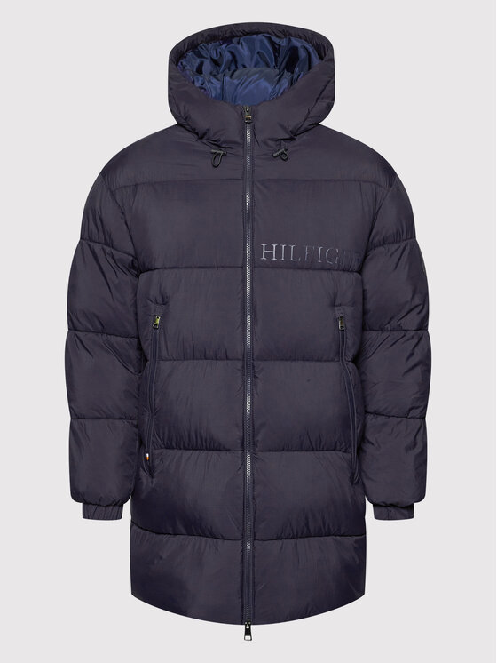 Tommy Hilfiger Tommy Hilfiger Žieminė striukė High Loft MW0MW19657 Tamsiai mėlyna Regular Fit