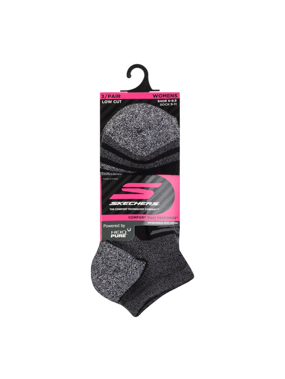 Skechers Skechers Skarpety krótkie S600178H-BKGY Kolorowy