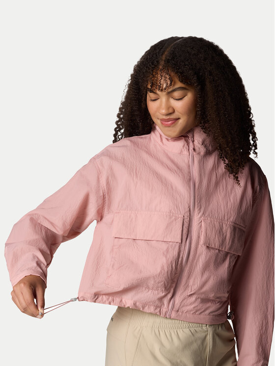 Columbia Columbia Μπουφάν μεταβατικό Paracutie™ Cropped Cargo Windbreaker 2116571 Κόκκινο Regular Fit