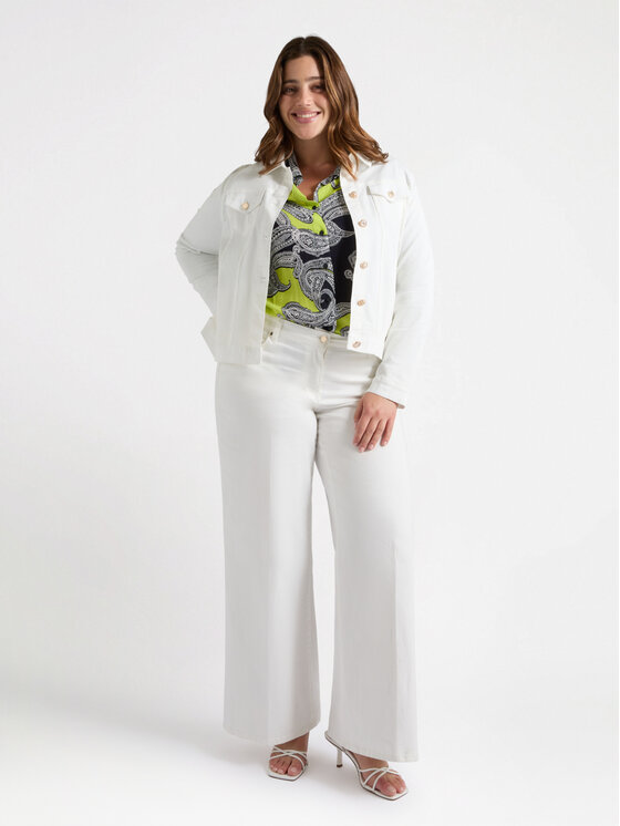 Fiorella Rubino Fiorella Rubino Giacca outdoor R700T001172N035 Bianco Regular Fit