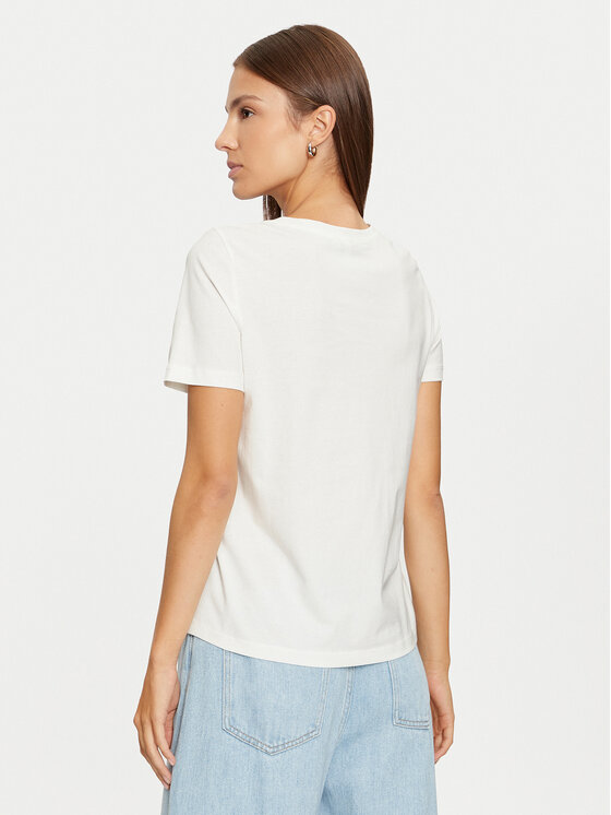 Vero Moda Vero Moda T-shirt Romy 10320297 Bijela Regular Fit