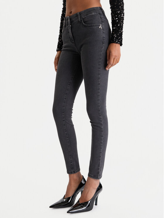 Patrizia Pepe Blugi CP0509/D1HIN-K428 Negru Slim Fit