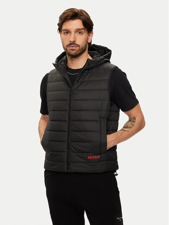 Hugo Gilet Breneto2431 50517872 Noir Regular Fit