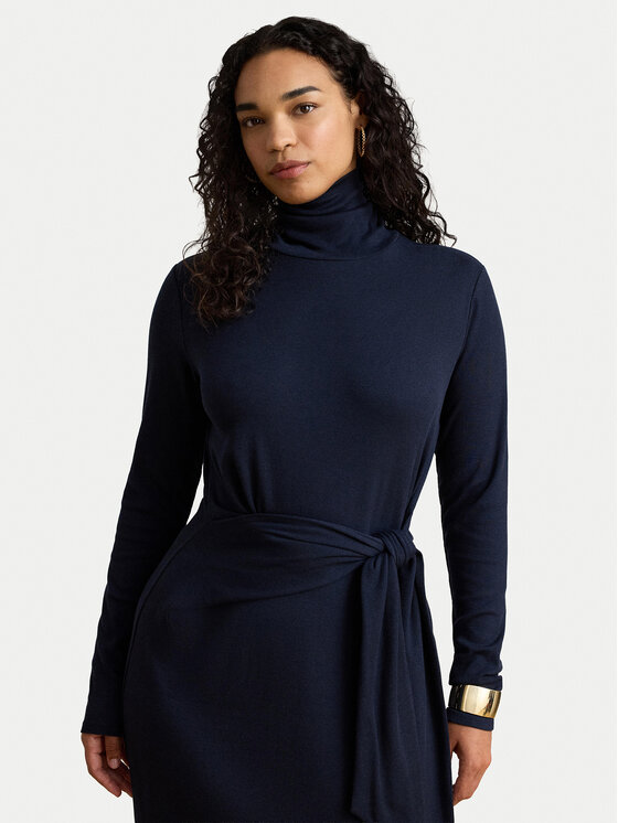 LAUREN RALPH LAUREN LAUREN RALPH LAUREN Трикотажна сукня 200980028008 Cиній Slim Fit