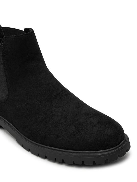 Pierre Cardin Pierre Cardin Kotníková obuv s elastickým prvkem 4715 Černá