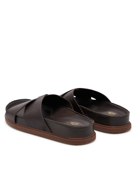 Clarks Clarks Klapki Torford Cross 26180888 Brązowy