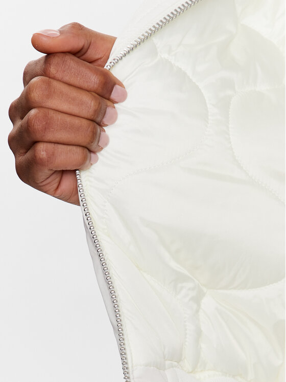 Outhorn Outhorn Kurtka bomber TJACF028 Écru Regular Fit