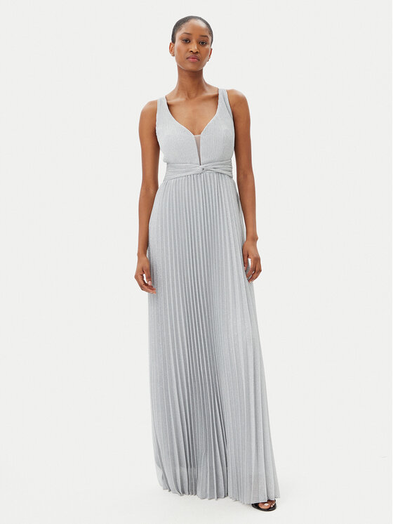 Artigli Artigli Abendkleid ACAB002188 Silberfarben Regular Fit