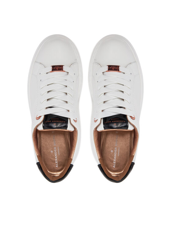 Alexander Smith Alexander Smith Sneakersy London ALBBLHW 8402 Bílá