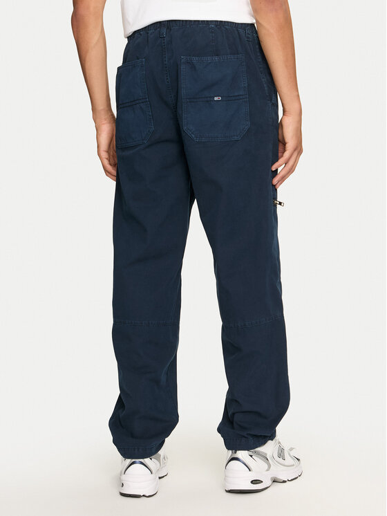 Tommy Jeans Tommy Jeans Stoffhose Aiden DM0DM19497 Dunkelblau Tapered Fit