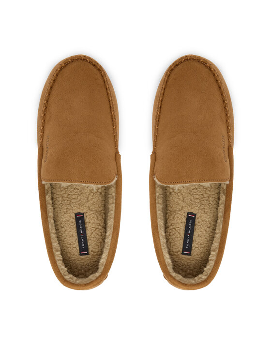 Tommy Hilfiger Tommy Hilfiger Papuče M Driver House FM0FM05617 Hnedá