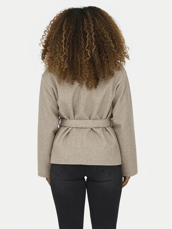 ONLY ONLY Prijelazna jakna Augusta 15314352 Bež Regular Fit