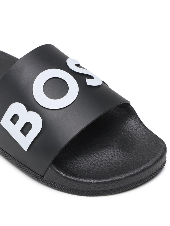 BOSS Boss Papucs Bay 50471271 10242218 01 Fekete