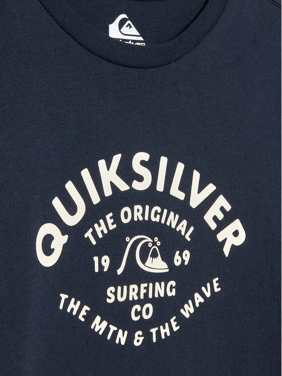 Quiksilver Quiksilver Blúz Script Talk EQBZT04514 Sötétkék Regular Fit