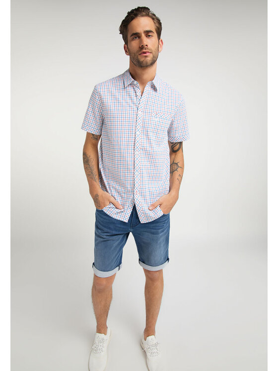 Mustang Mustang Camicia COLLIN BASIC CHECK Multicolore Regular Fit