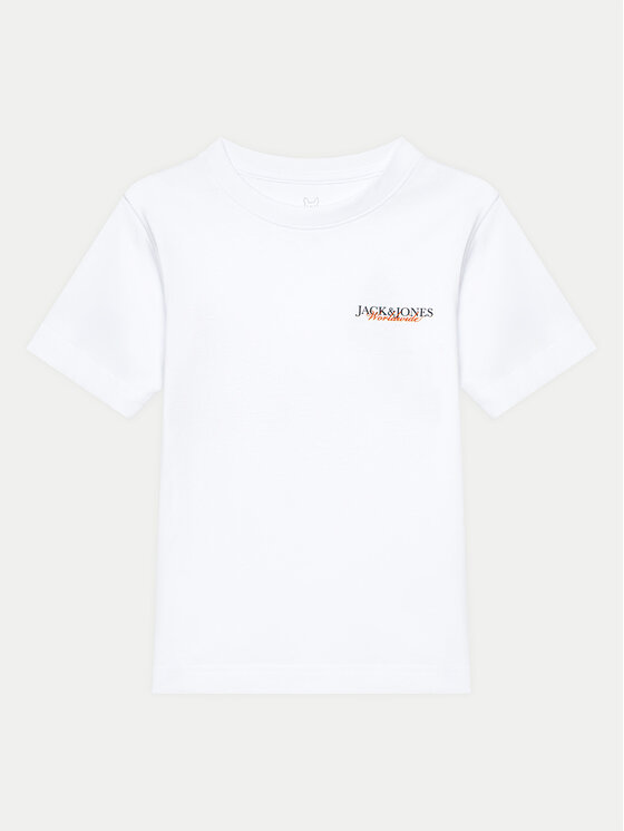 Jack&Jones Junior T-Shirt Boston 12274897 Biały Relaxed Fit