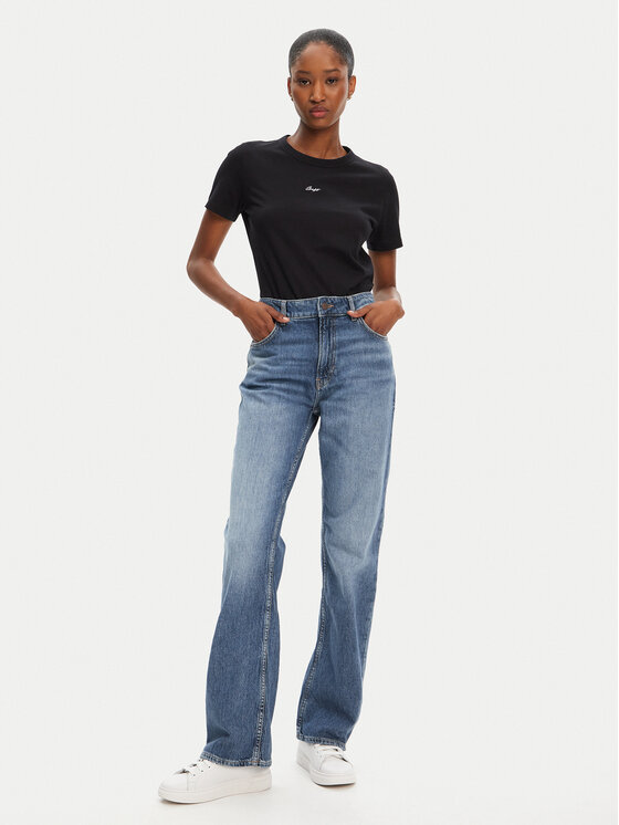BOSS BOSS Tricou C_Elogo_5 50547547 Negru Slim Fit