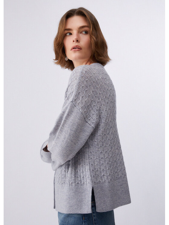 Liu Jo Liu Jo Cardigan WA6472MA88R02010 Grigio Regular Fit