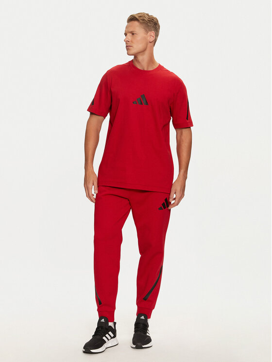 adidas T Shirt Z.N.E. JF6386 Rot Regular Fit Modivo