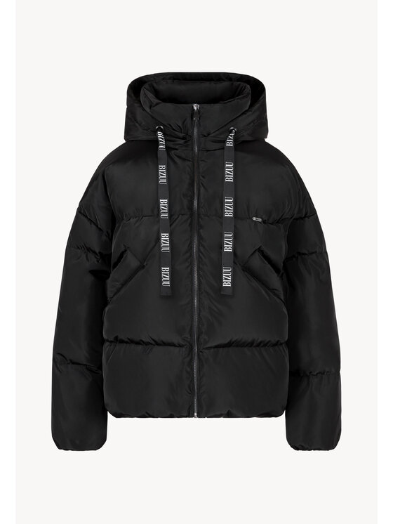 BIZUU BIZUU Vatovaná bunda YOKO PUFFER WINTER JACKET Černá Standard Fit