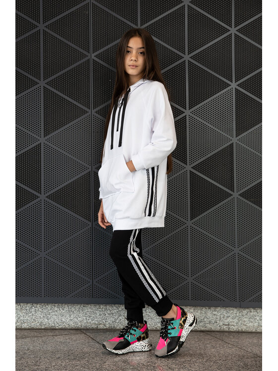 SLY SLY Spodnie dresowe 0AW-37B Czarny Comfortable Fit