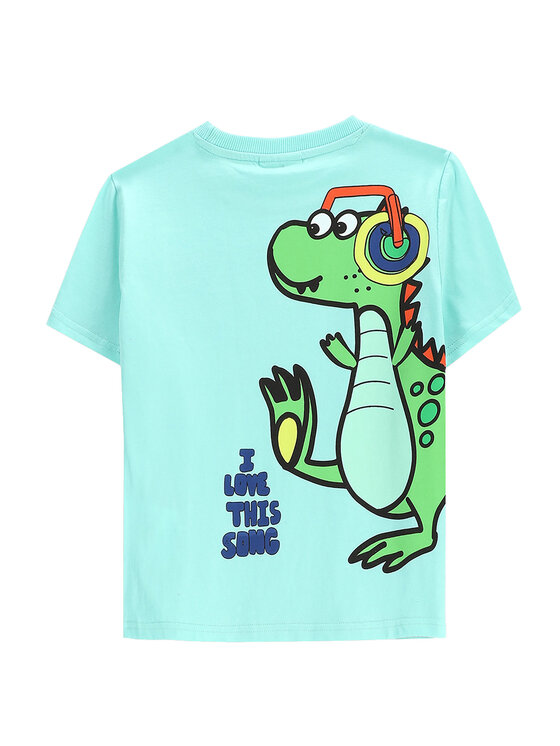 Coccodrillo Coccodrillo T-shirt WC5143212VBD Zelena Regular Fit
