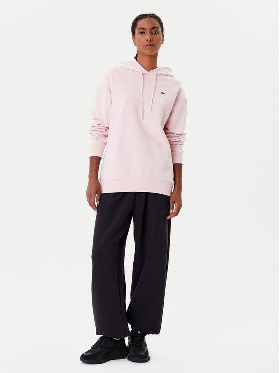 Lacoste Lacoste Bluză SF7612 Roz Oversize