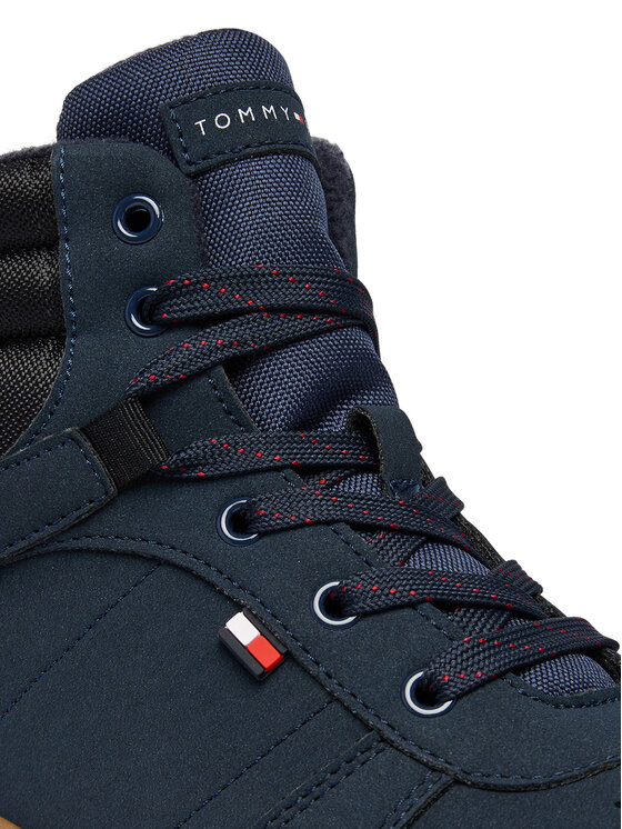 Tommy Hilfiger Tommy Hilfiger Trzewiki T3X5-35292-0316 S Granatowy