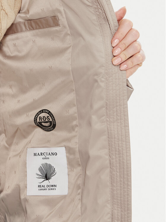 Marciano Guess Marciano Guess Μπουφάν χειμωνιάτικο 5BGL38 7374A Εκρού Regular Fit