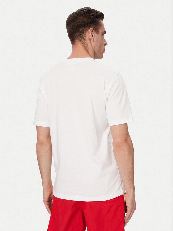adidas adidas Тишърт Trefoil Essentials JI8544 Бял Regular Fit