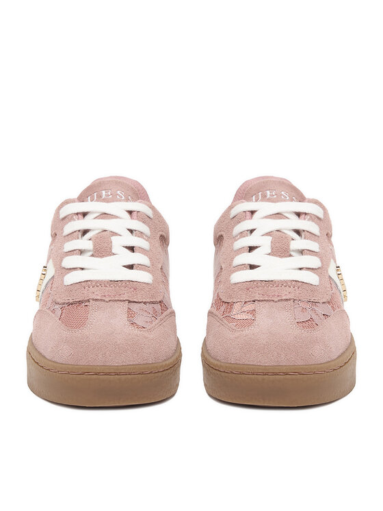 Guess Guess Sneakersy CEO-AVO-LACE Różowy