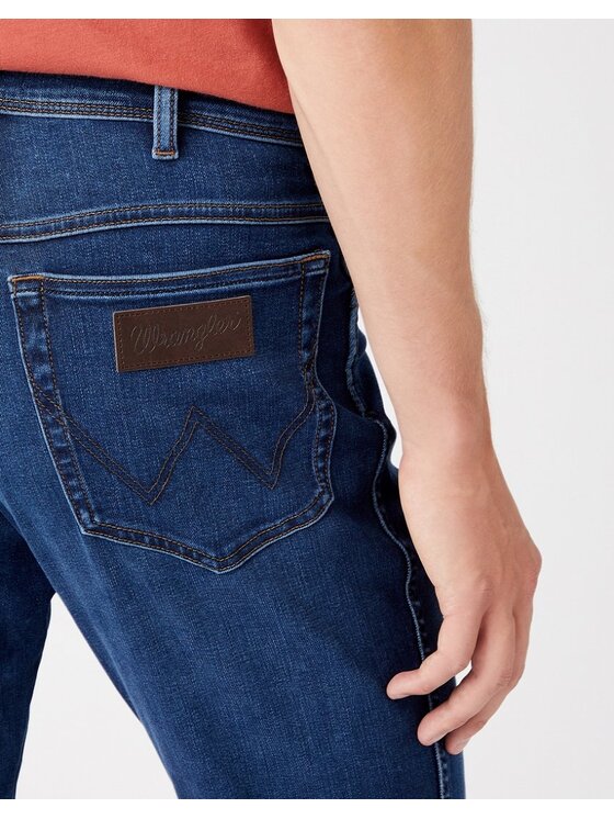 Wrangler Wrangler Jeansy TEXAS SLIM Niebieski Slim Fit