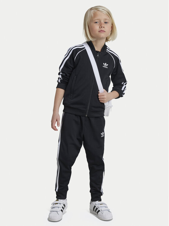 adidas adidas Спортивний костюм adicolor SST IX7624 Чорний Regular Fit