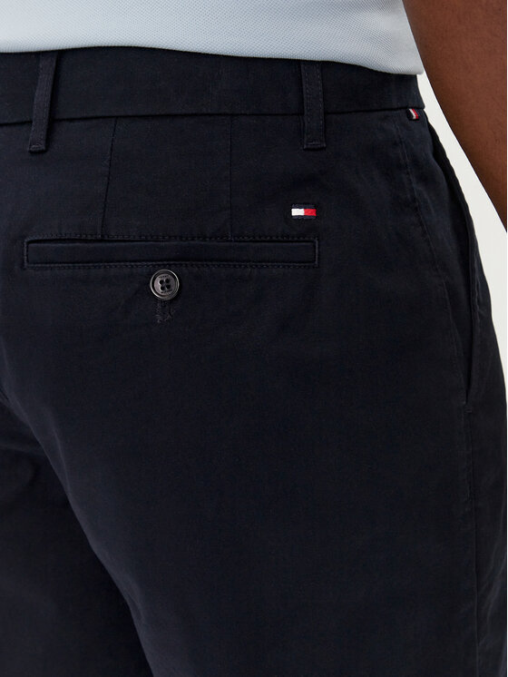 Tommy Hilfiger Tommy Hilfiger Szorty materiałowe Harlem MW0MW23568 Granatowy Regular Fit