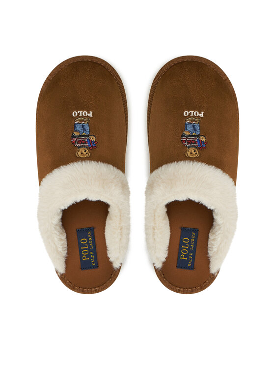 Polo Ralph Lauren Polo Ralph Lauren Kapcie Slipper Wsw 842957050001 Brązowy