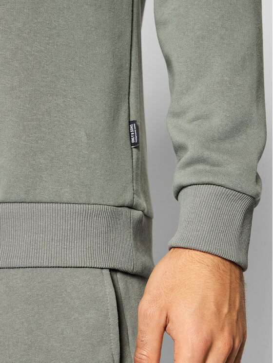Only & Sons Only & Sons Bluza Ceres 22018683 Szary Regular Fit