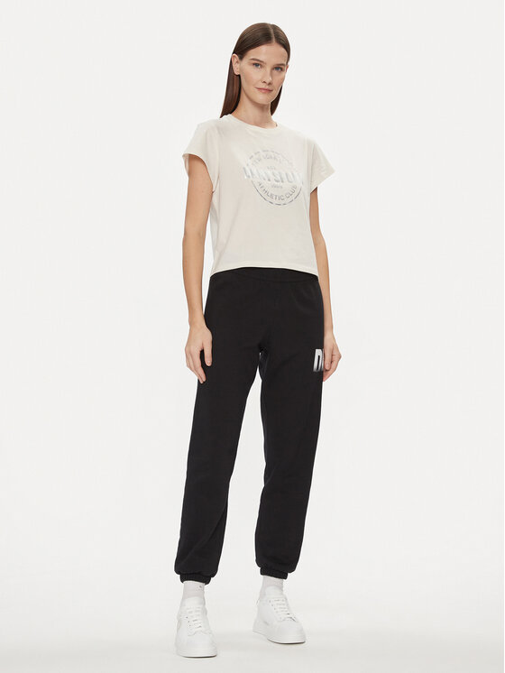 DKNY Sport DKNY Sport Tricou DP3T9563 Bej Relaxed Fit
