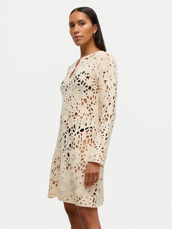 Vero Moda Rochie cocktail Awalison 10342832 Bej Regular Fit