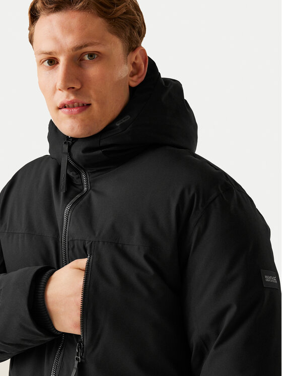Regatta Regatta Μπουφάν αδιάβροχο Yewbank III RMP389 Μαύρο Regular Fit